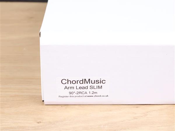 Grote foto chord company chordmusic arm lead slim tonearm cable din rca 1 2 metre new 30 off audio tv en foto onderdelen en accessoires