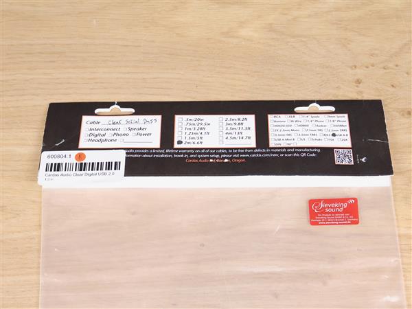 Grote foto cardas clear serial buss digital audio usb cable 2 0 metre audio tv en foto onderdelen en accessoires