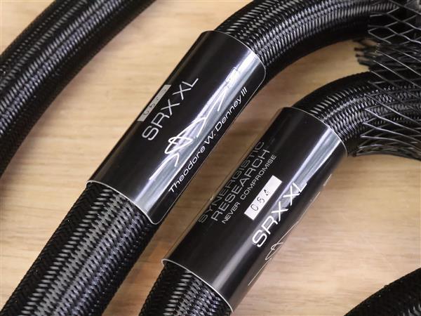 Grote foto synergistic research srx xl high end audio power cables 1 8 metre 2 available audio tv en foto onderdelen en accessoires