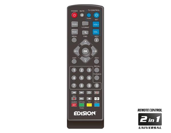 Grote foto edision picco t265 dvb t2c h.265 hevc telecommunicatie zenders en ontvangers