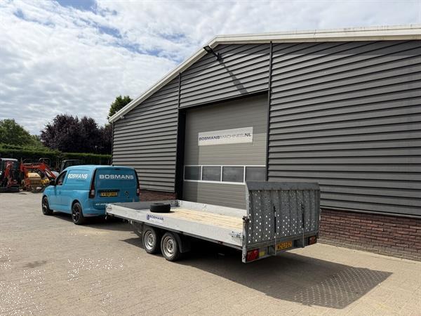 Grote foto humbaur machinetransporter kantelbaar 3500 kg agrarisch aanhangwagens