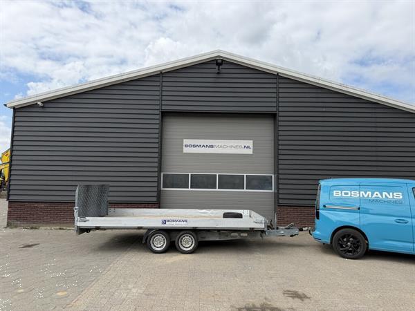 Grote foto humbaur machinetransporter kantelbaar 3500 kg agrarisch aanhangwagens