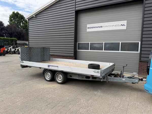 Grote foto humbaur machinetransporter kantelbaar 3500 kg agrarisch aanhangwagens