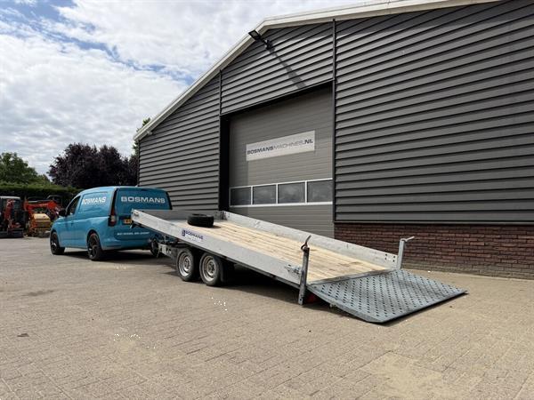 Grote foto humbaur machinetransporter kantelbaar 3500 kg agrarisch aanhangwagens
