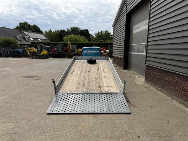 Grote foto humbaur machinetransporter kantelbaar 3500 kg agrarisch aanhangwagens
