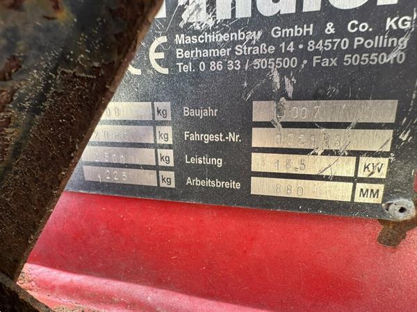 Grote foto thaler kl222 a 2007 miniloader mini shovel agrarisch shovels