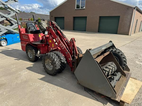 Grote foto thaler kl222 a 2007 miniloader mini shovel agrarisch shovels