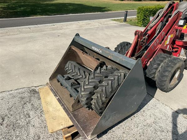 Grote foto thaler kl222 a 2007 miniloader mini shovel agrarisch shovels