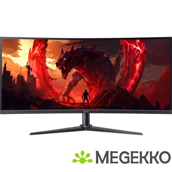 Grote foto acer nitro xz0 xz340cur x2 34 wqhd 200hz curved va gaming monitor computers en software overige computers en software