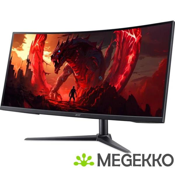 Grote foto acer nitro xz0 xz340cur x2 34 wqhd 200hz curved va gaming monitor computers en software overige computers en software
