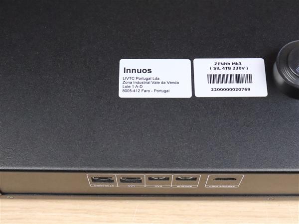 Grote foto innuos zenith mk3 high end audio music streamer server 4tb ssd audio tv en foto algemeen