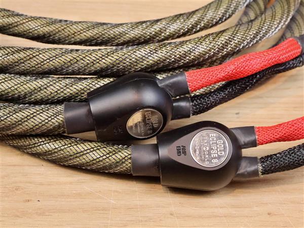 Grote foto wireworld gold eclipse 8 high end audio speaker cables 2 5 metre audio tv en foto onderdelen en accessoires