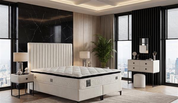 Grote foto boxspring marina opberg huis en inrichting bedden