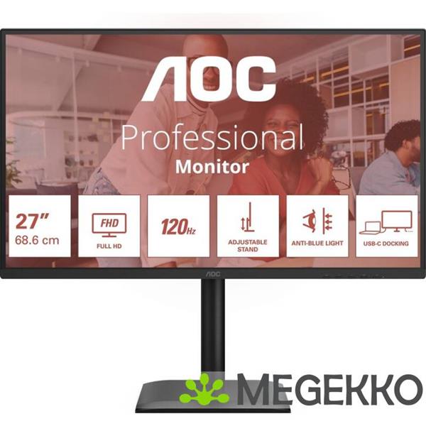 Grote foto aoc professional 27e4cv 27 full hd 120hz ips monitor computers en software overige computers en software
