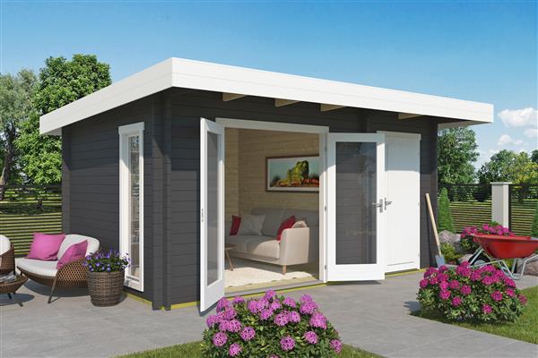 Grote foto nieuw modern blokhut chameleon 44 tuin en terras tuinhuisjes en blokhutten