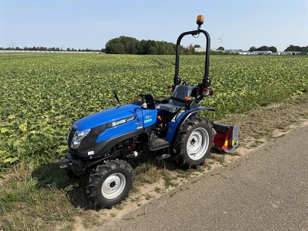 Grote foto solis 26 minitractor demo 2026 16 uur optie klepelmaaier agrarisch tractoren