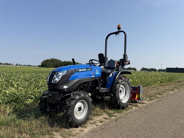 Grote foto solis 26 minitractor demo 2026 16 uur optie klepelmaaier agrarisch tractoren
