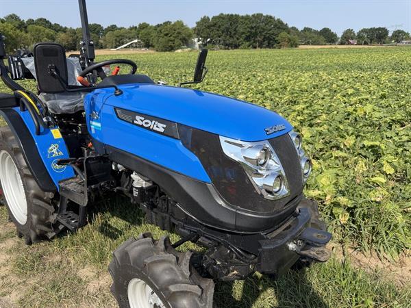 Grote foto solis 26 minitractor demo 2026 16 uur optie klepelmaaier agrarisch tractoren
