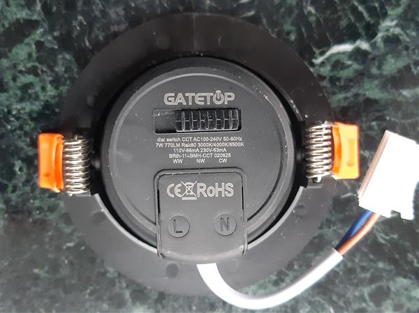 Grote foto led plafondspot richtbaar instelbaar 3 lumen huis en inrichting spots