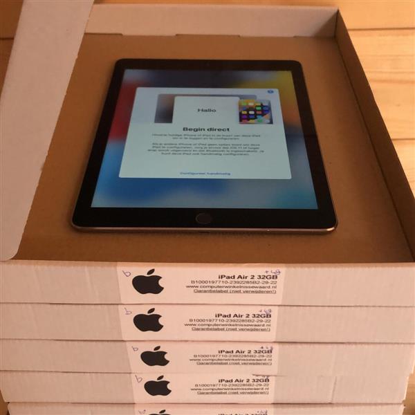 Grote foto apple ipad air 2 32gb wifi 4g zwart garantie telecommunicatie ipad