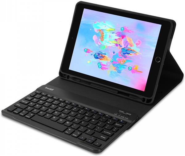 Grote foto apple ipad 5 model 2017 32gb wifi 4g hoes en keyboard garantie telecommunicatie ipad