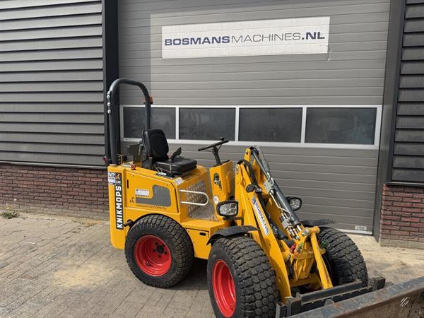 Grote foto knikmops 130 minishovel bj 2024 490 lease agrarisch shovels