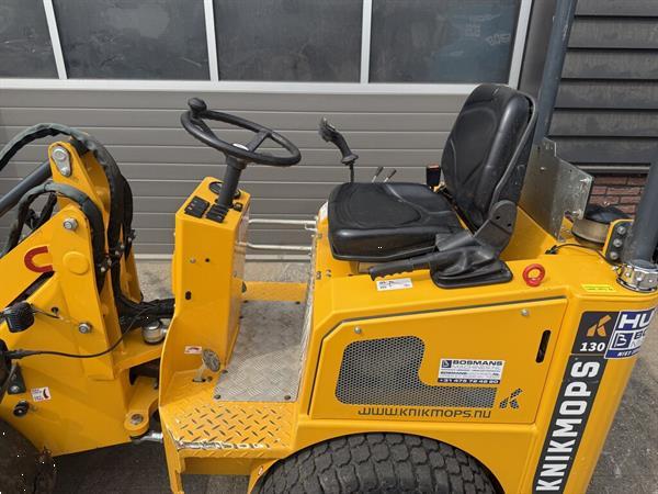 Grote foto knikmops 130 minishovel bj 2024 490 lease agrarisch shovels