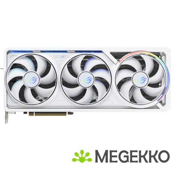 Grote foto asus geforce rtx 5080 rog astral rtx5080 o16g white computers en software videokaarten