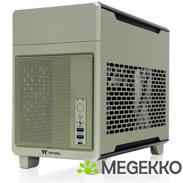 Grote foto thermaltake tr100 mini tower groen computers en software behuizingen en kasten