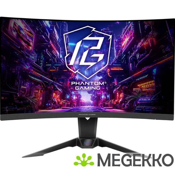 Grote foto asrock phantom gaming pg27qrt2a 27 quad hd 180hz va gaming monitor computers en software overige computers en software