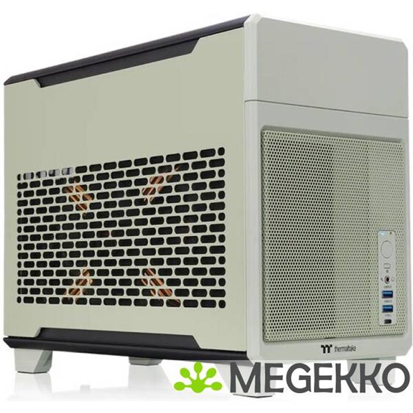 Grote foto thermaltake tr100 mini tower groen computers en software behuizingen en kasten