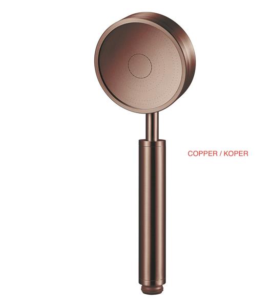 Grote foto qisani handdouche rond copper koper huis en inrichting complete badkamers