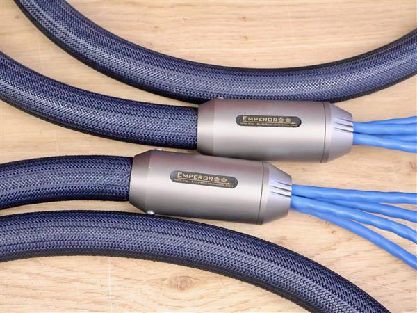 Grote foto siltech emperor double crown g7 royal signature bi wired audio speaker cables 2 5 metre audio tv en foto onderdelen en accessoires