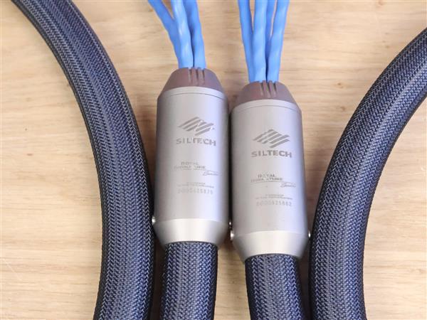 Grote foto siltech emperor double crown g7 royal signature bi wired audio speaker cables 2 5 metre audio tv en foto onderdelen en accessoires