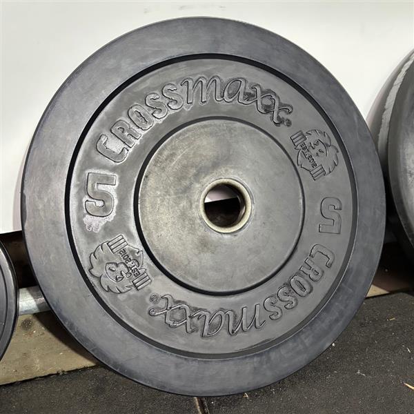 Grote foto lifemaxx crossmaxx halterschijven bumper plates 1 5 t m 20kg sport en fitness fitness