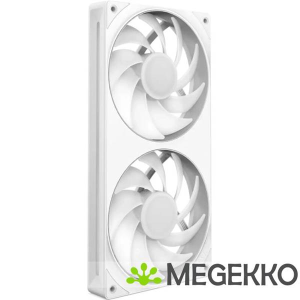 Grote foto nzxt f240 rgb core white computers en software behuizingen en kasten