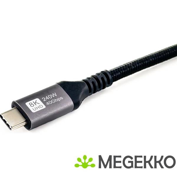 Grote foto equip 128380 usb kabel usb4 gen 3x2 0 5 m usb c zwart computers en software overige