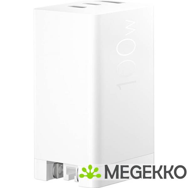 Grote foto asus 100w usb c gan charger universeel wit ac snel opladen binnen computers en software overige