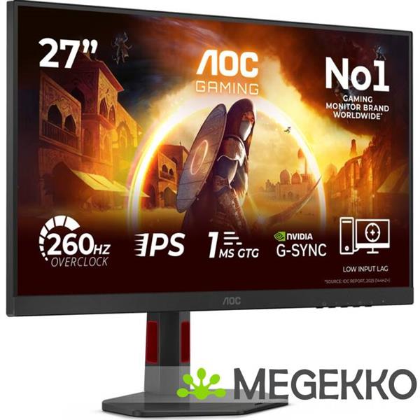 Grote foto aoc gaming g4 27g4z 27 full hd 260hz ips monitor computers en software overige computers en software