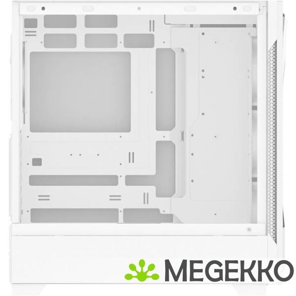 Grote foto xpg starker air btf midi tower wit computers en software behuizingen en kasten