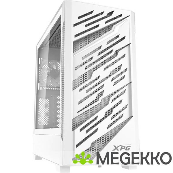 Grote foto xpg starker air btf midi tower wit computers en software behuizingen en kasten