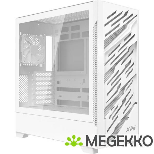 Grote foto xpg starker air btf midi tower wit computers en software behuizingen en kasten