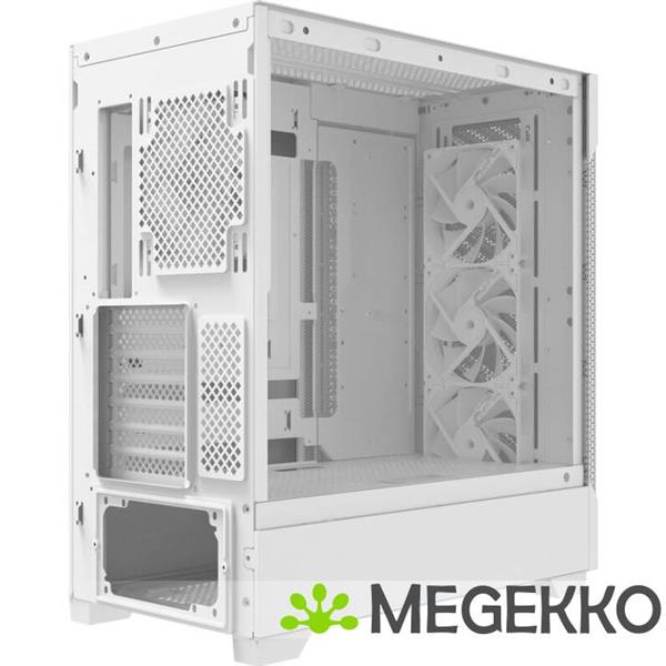 Grote foto xpg starker air btf midi tower wit computers en software behuizingen en kasten