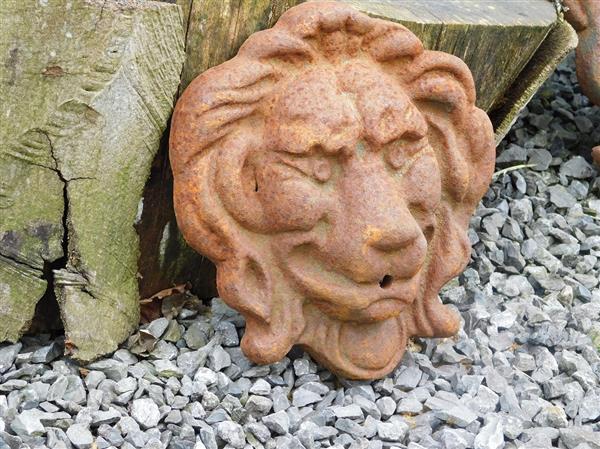 Grote foto waterspuwer gietijzer leeuw s tuin en terras overige tuin en terras