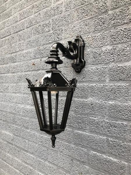 Grote foto exterieur licht gouda keramische fitting en glas gegoten aluminium tl40 groen zwart huis en inrichting overige