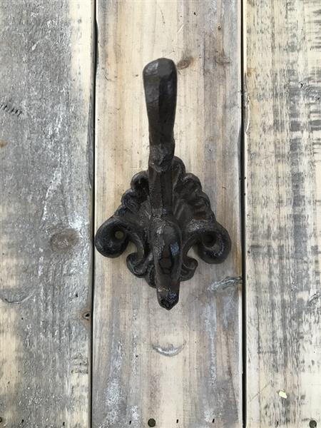 Grote foto kapstok gietijzer dkl. bruin huis en inrichting woningdecoratie