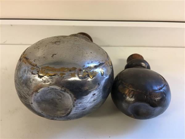 Grote foto set van 2 originele kruikjes uit indonesi huis en inrichting woningdecoratie
