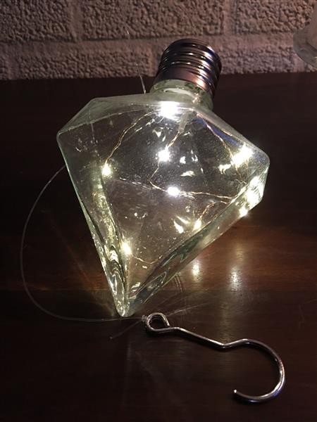 Grote foto led hanglamp glas hangend model prachtig sfeervol huis en inrichting overige