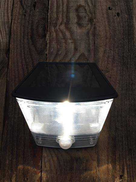 Grote foto mooie wandlamp led solar verlichting bewegingsmelder. huis en inrichting overige