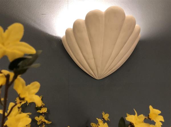 Grote foto wandlamp terracotta steen wit huis en inrichting overige